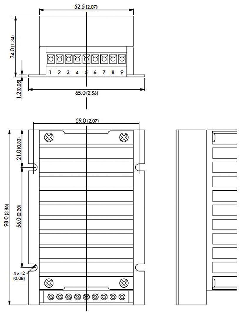 Tep Wi Traco Power Tep Wi Isolated Chassis Mount Dc