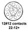 CINCH CN0966B22G12PN-140