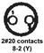 CINCH C48-16R8Y2P8-406