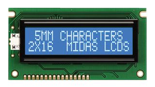 MIDAS DISPLAYS MC21605A6WK-BNMLW-V2