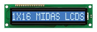 MIDAS DISPLAYS MC11609A6W-BNMLW-V2