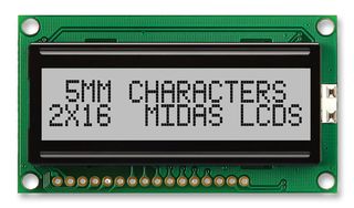 MIDAS DISPLAYS MC21605H6W-SPR3-V2