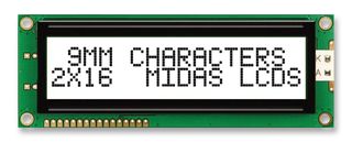 MIDAS DISPLAYS MC21609AB6W-FPTLW-V2