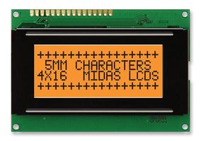 MIDAS DISPLAYS MC41605A6W-FPTLA-V2