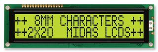 MIDAS DISPLAYS MC22008B6W-SPR-V2