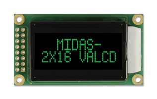 MIDAS DISPLAYS MC20805A12W-VNMLG
