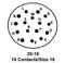 ITT CANNON KPT02E20-16SEX